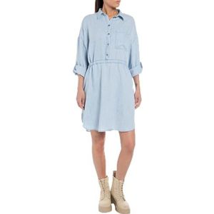 REPLAY W9007A Damesjurk - Lichtblauw - Tencel Denim