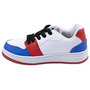 Spiderman Trainers - White, Red and Blue - UK Size 11.5 JNR - Elastic Closure - Ultra Lightweight Children's Trainers with PVC Sole - Original Product Designed in Spain