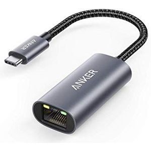 Anker PowerExpand USB-C naar Gigabit Ethernet-adapter, aluminium, compact design, USB-C Ethernet-adapter, voor MacBook Pro, MacBook Air 2018, iPad Pro 2018, XPS, en nog veel meer
