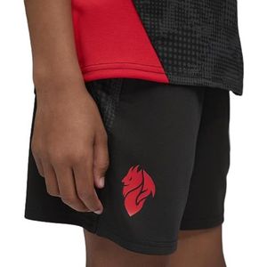 PUMA - AC Milan - Trainingsbroekje - Zwart Rood - 2025-2026 Kids