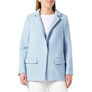 comma Damesblazer, blauw 53q0, 44