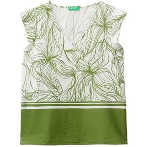 United Colors of Benetton Dameshemd, Groen, XS