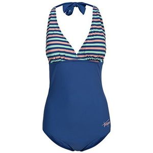 Trespass Sassy, Harbour Stripe, badpak met uitneembare kussens voor dames, groot, blauw