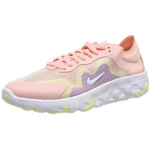 Nike WMNS Renew Lucent Hardloopschoenen voor dames, Roze Bleached Coral White Hyper Violet Luminous Green Pink Quartz 600, 36 EU