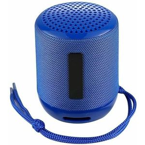 PRENDELUZ Draagbare mini-luidspreker met bluetooth-subwoofer voor buiten, blauw
