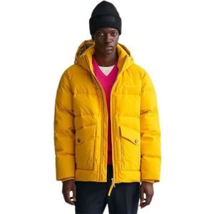 GANT Alta Down Jacket donsjack voor heren, Zonnebloem geel, XL