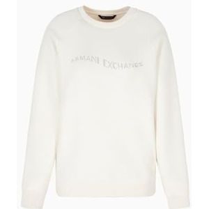 Armani Exchange - Hoodie - Wit - Dames