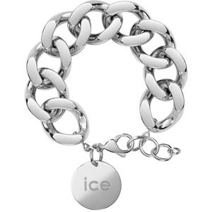 ICE Jewellery - Chain Bracelet - Silver - Damesarmband XL met gouden label (021304)
