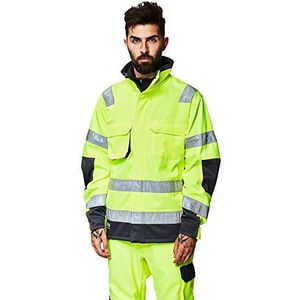 Helly Hansen Workwear Unisex Volwassen Helly Hansen Wokrwear, Geel/Charcoal, XS - Chest 35