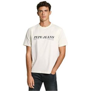Pepe Jeans Dylan T-shirt Met Korte Mouwen Wit M Man