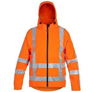 Hydrowear 021000FO-3XL BOSTON Simply No Sweat Light High-Vis Parka, Hi-Vis Orange, maat 3XL