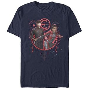 Marvel The Eternals - DRUIG AND MAKKARI DUO Unisex Crew neck T-Shirt Navy blue XL