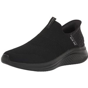 Skechers Ultra Flex 3.0 Smooth Step instapinstapinstapper voor heren, VS, Zwart, 13 UK Wide