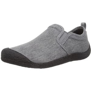 KEEN Vrouwen Howser Canvas Slip-on Slipper, Grijs Zwart, 37 EU