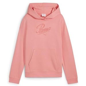 Puma - Ess Script - Hoodie - Blauw - Katoen