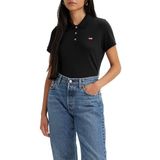 Levi's Polo's Slim Polo voor dames, caviar, M