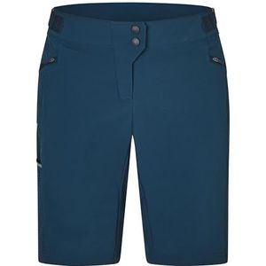 Ziener NEXITA Outdoorshorts voor dames, fiets-/wandelbroek, ademend, sneldrogend, elastisch, hale navy, maat 36
