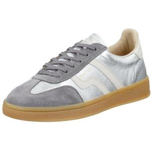GANT - Sneakers Laag - Grijs/Zilver - Leer - Profielzolen