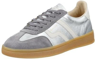 GANT - Sneakers Laag - Grijs/Zilver - Leer - Profielzolen