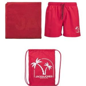 JACK & JONES Jpstmaui Beach Pack voor heren, true red, M
