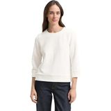 TOM TAILOR Sweatshirt voor dames, 10315 - Whisper White, XL