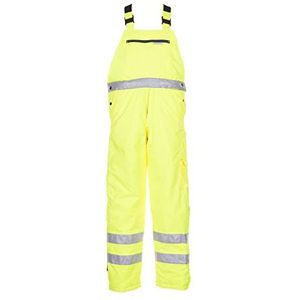 Planam Winter tuinbroek ""Waarschuwing"", maat M in geel, 1 stuk, 2060048