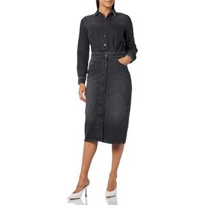 MUSTANG dames Style Blair Denim Jeans-jurk donkergrijs 781