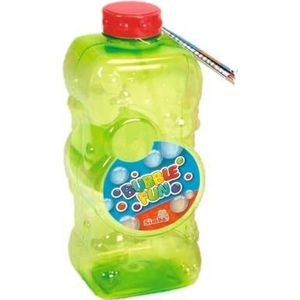 Simba Bubble Fun 1 liter zeepbellenoplossing, navulfles, niet giftig, kindveilig, ideaal voor bellenblaasmachine, outdoor speelgoed, duurzaam speelplezier voor kinderen