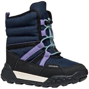 Geox - J Trekkyup Girl B - Sneeuwlaarzen - Navy/Paars