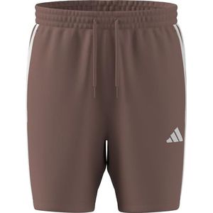 adidas Heren ESSENTIAL THREE STRIPES FRENCH TERRY SHORT, warm clay/white, XL Short