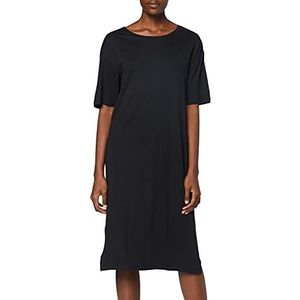 ONLY Nmmayden 2/4 Dress Noos Damesjurk, Zwart (Black Detail: Plain), S