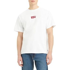 Levi's T-shirt SEVINTAGE - Wit - Katoen - Met Logo-patch op de Borst