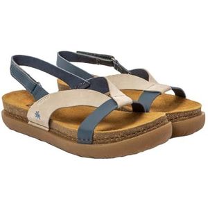 ART 1718 Rhodes, damessandalen, Nappa Jeans Crème, 41 EU