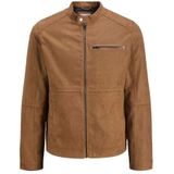 Jack & Jones - Dylan Biker - Leren Jas - Synthetisch - Waterafstotend