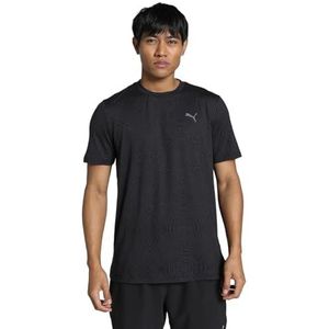 PUMA - Move Cloudspun AOP Tee - Zwart - Katoen
