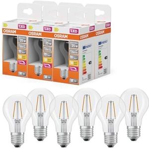 Osram - LED Lamp - Helder - E27 - Peer A60 - Dimbaar - 1.8W (25W) - 2700K
