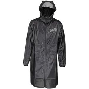 Long waterproof coat with pockets