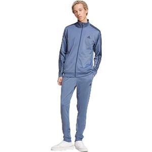 adidas Heren SPORTWEAR BASIC 3S TRICOT TRACKSUIT, S Tall