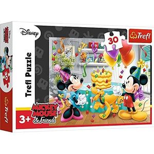 Trefl puzzel 30 stukjes Mickey Mouse Birthday cake (Disney - Birthday cake)
