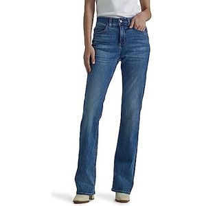 Lee Womens Petite Ultra Lux Comfort met Flex Motion Bootcut JeanJeans, Indigo Facet, 10 Petite
