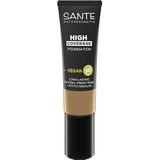 SANTE - High Coverage Natural Foundation - 05 Warm Beige - Vegan - 25 ml