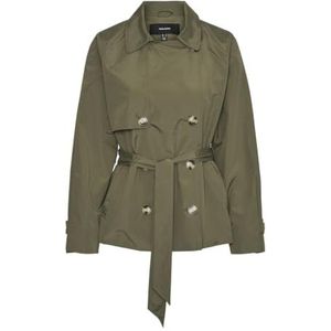 Vmzoa - Trenchcoat - Kort - Lange Mouwen - Omkeerbaar - Riemsluiting