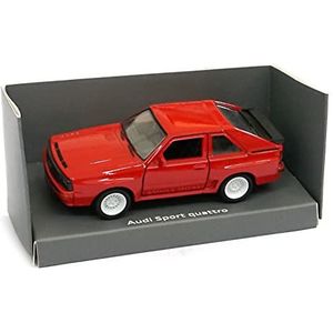 Audi A5-5411 modelauto Sport Quattro Pullback schaal 1:36 miniatuur model terugtrekfunctie, rood