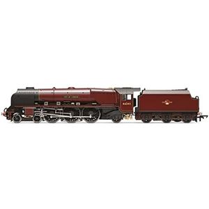 Hornby BR, Princess Coronation Class, 4-6-2, 46245 'City of London' - tijdperk 5. locomotieven., Rood, R3997