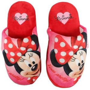 Disney Minnie Pantoffels voor meisjes, rood, 28 EU, Rood, 28 EU