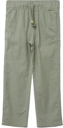 s.Oliver - Broek - Relaxed-fit - Katoen - Met Elastische Tailleband