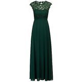 Kraimod - Avondjurk - Donkergroen - Maxi - Gevoerde Zoom/Rand