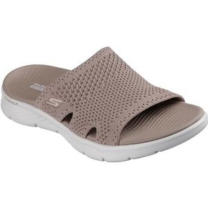 Skechers Go Walk Flex sandalen voor dames, taupe, 40 EU