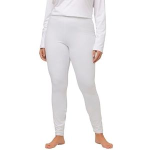 Ulla Popken Functionele legging voor dames, sneeuwwit, 50/52