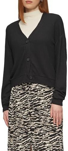 Vesten - Gestreept - Elastisch - Col in V - Détails Urbains